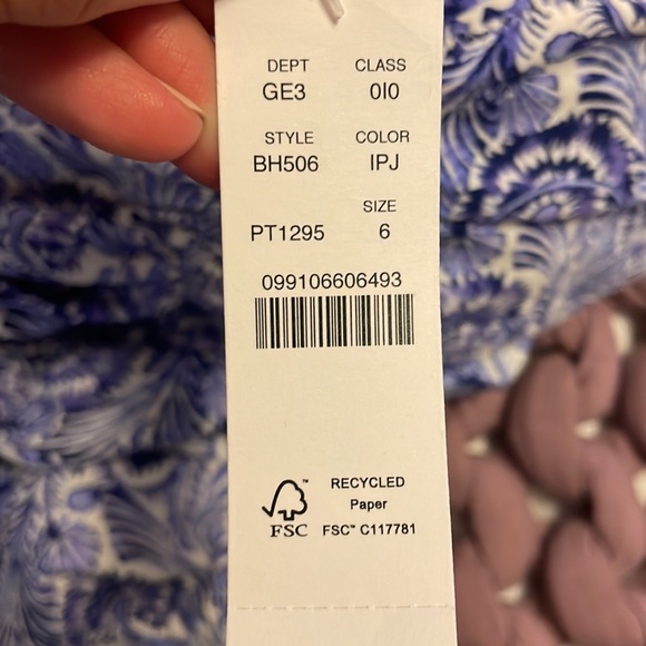 NWT J.crew Ruched sweetheart one-piece in dandelion swirl size 6 - Picture 10 of 11